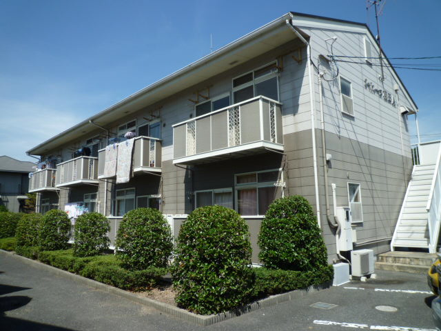 倉敷市児島柳田町のアパートの外観