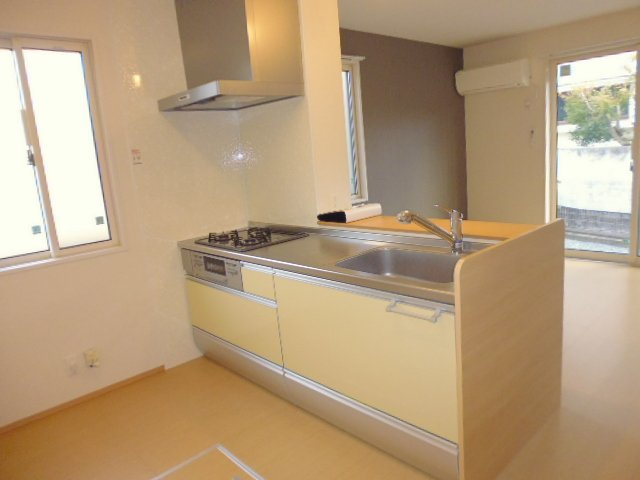 倉敷市児島下の町３丁目の一戸建てのキッチン|システムキッチン