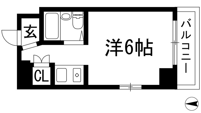 【間取り】 | シェルプール弐番館
