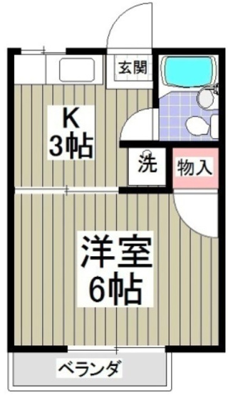 【間取り】 | レピュート高岡B