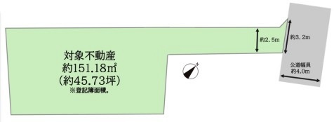 川越市かし野台　建築条件なし売地　西武新宿線『南大塚駅』徒歩13分　【大東西小学区】の土地図