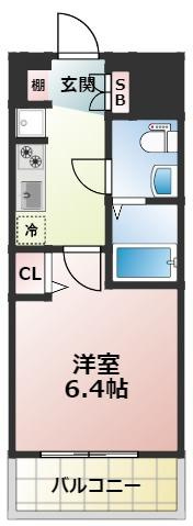 アドバンス大阪イーストの間取り
