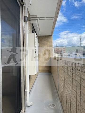 エリチェ青山のバルコニー