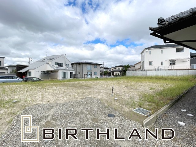 郡山市大槻町仁池向　住宅用地の外観|B区画　現地写真
