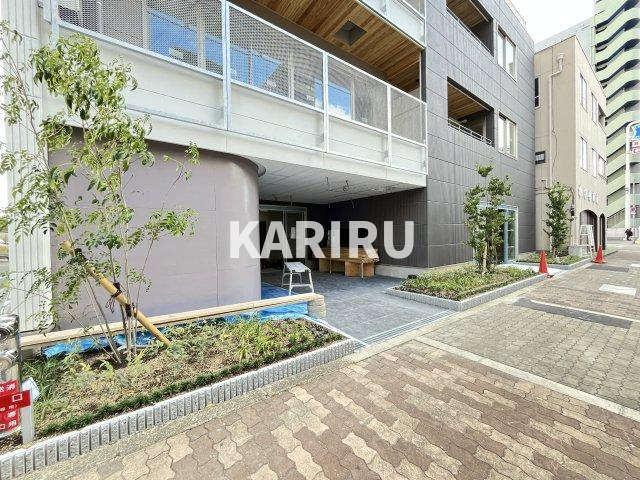 リブウッド大阪城のエントランス