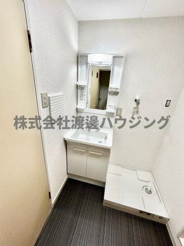 ハイツ桃山の洗面所