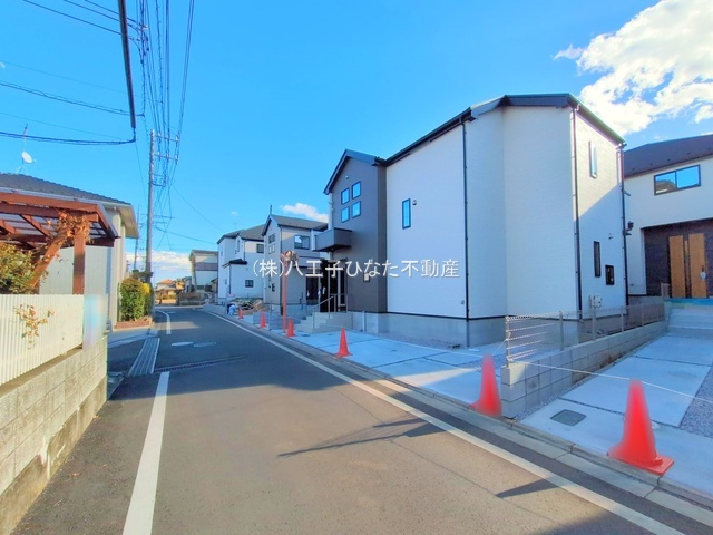 祝：成約済み　八王子市　川口町　新築戸建て　１１期の前面道路含む現地写真|～仲介手数料無料☆八王子ひなた不動産～八王子市川口町　新築戸建て