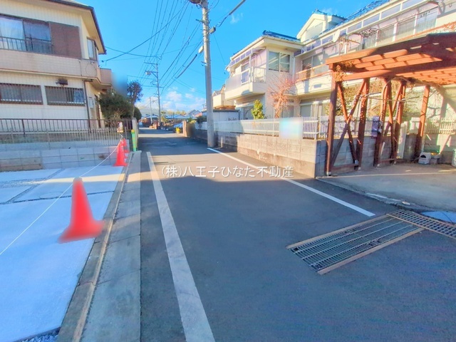 祝：成約済み　八王子市　川口町　新築戸建て　１１期の前面道路含む現地写真|～仲介手数料無料☆八王子ひなた不動産～八王子市川口町　新築戸建て