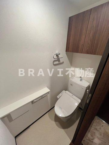 PHOERME城北公園　BRAVI不動産のトイレ|【PHOERME城北公園】コンパクトで使いやすいトイレです