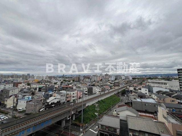 PHOERME城北公園　BRAVI不動産の展望|【PHOERME城北公園】バルコニーからの展望です