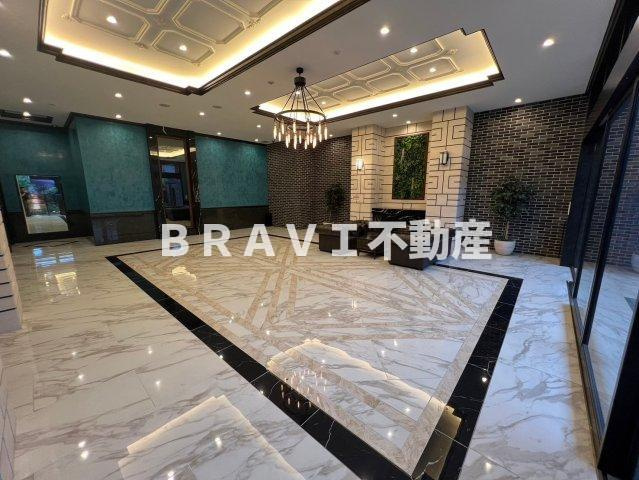 PHOERME城北公園　BRAVI不動産のロビー|【PHOERME城北公園】毎日通るロビーはこのようになっています