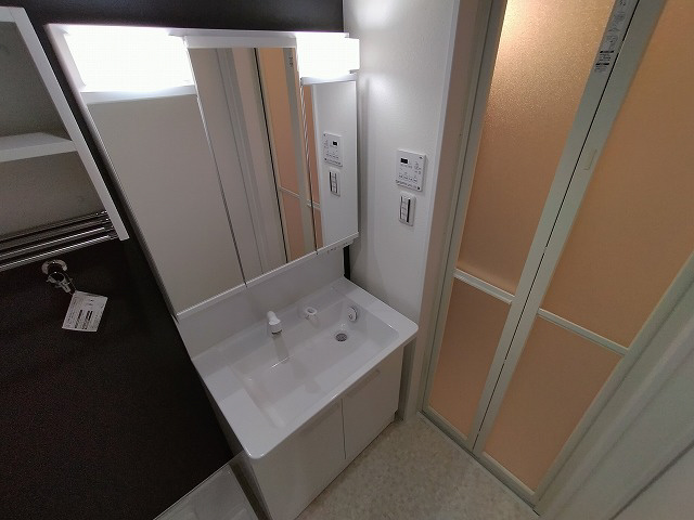 神戸市須磨区妙法寺字道正川のアパートの洗面所|シャンプードレッサー