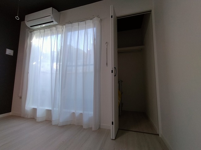 神戸市須磨区妙法寺字道正川のアパートの収納|クローゼット