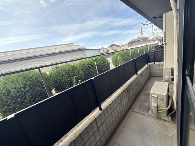 サンコミュニティ　ノースのバルコニー