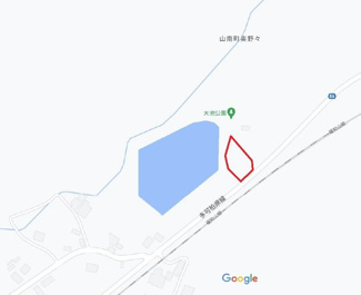 【間取り】 | 丹波市山南町奥野々　貸土地