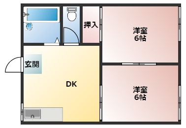 メゾン林野の間取り