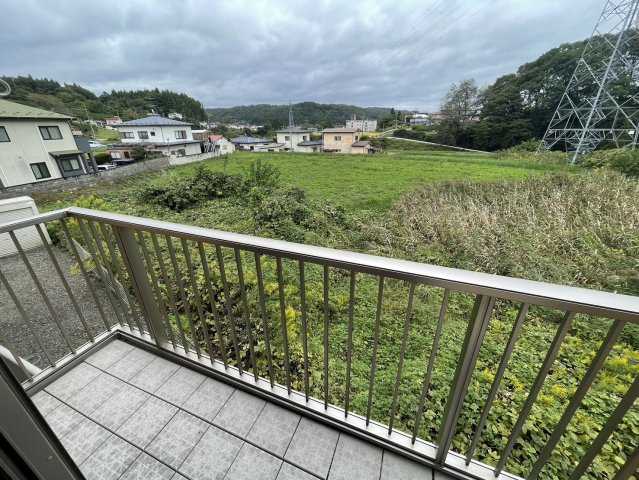 SKハイツのバルコニー