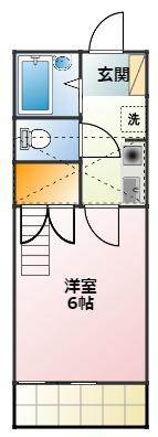 ウイングコート羽根井の間取り