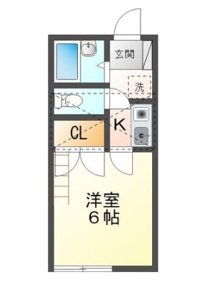 ウイングコート羽根井の間取り