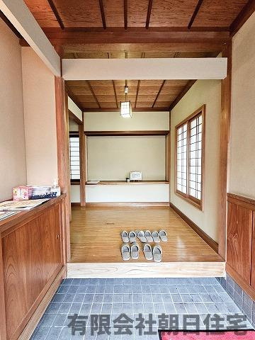 【玄関】 | 西川津町戸建 | 和風の玄関です～