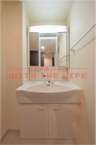 モアプラス西鉄久留米駅前【キャッシュバック対象物件】の独立洗面台