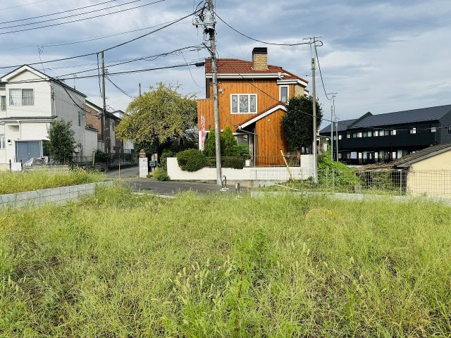 八王子市　中野上町　建築条件付き売地の外観|中野団地バス停徒歩5分の建築条件付き売地　30坪1,700万円で、フリープランの建物を建築可能