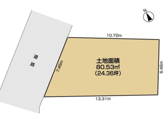 【前面道路含む現地写真】