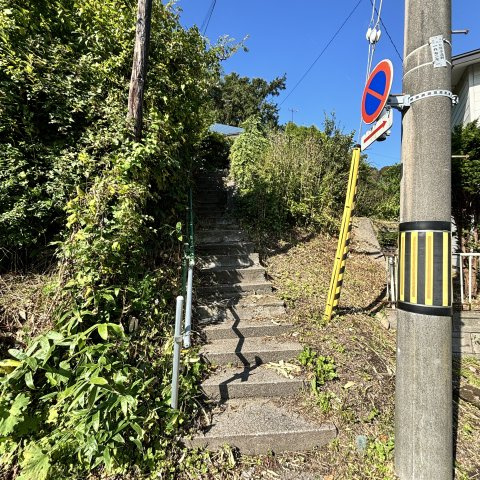 室蘭市本輪西町2丁目6-16戸建の庭