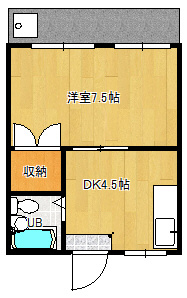 【間取り】 | 狩俣アパート
