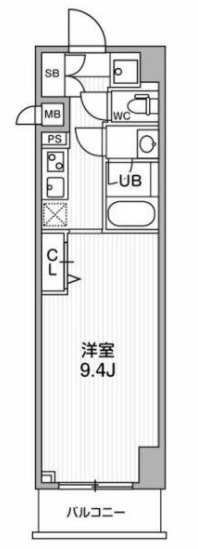 オルタナ横濱阪東橋の間取り