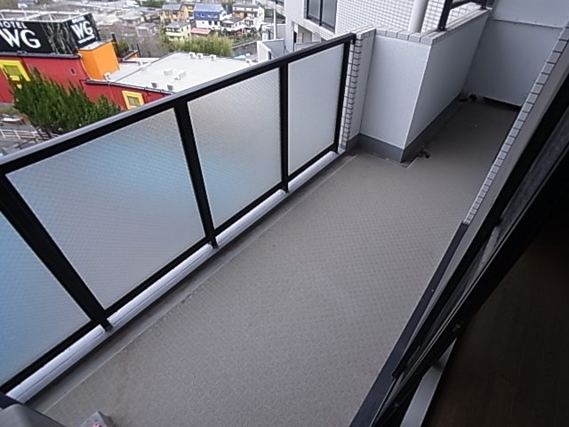 神戸市北区有野町唐櫃の賃貸マンションのバルコニー|バルコニー