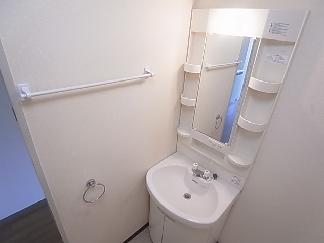 神戸市北区有野町唐櫃の賃貸マンションの洗面所|独立洗面台