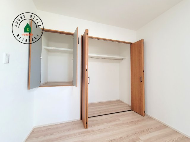 第3清武町今泉モデル（3号棟）の収納|収納には困りません。