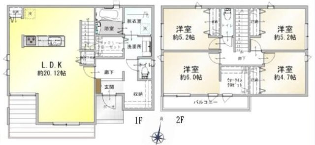 造成工事済み　閑静な住宅街　陽当良好の参考プラン|参考プラン