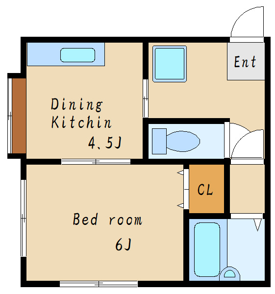 シャトリエⅠの間取り