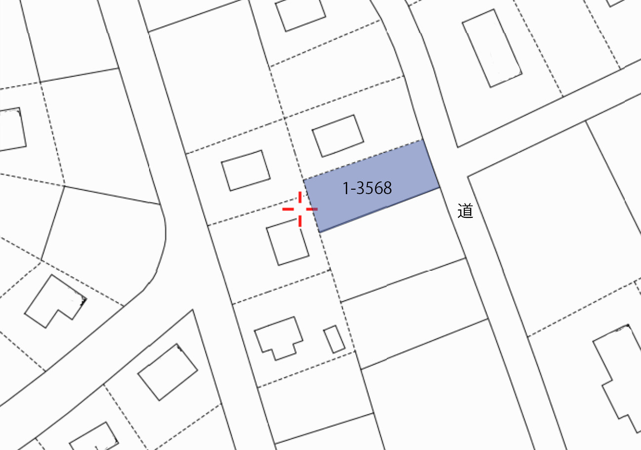 羽鳥湖平和郷別荘地①の土地図