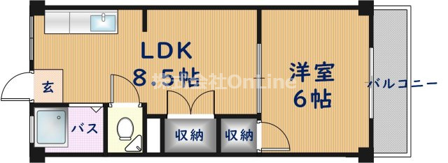 【間取り】 | 柴本マンション