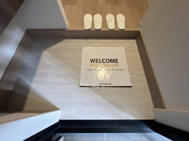 D-PLACE飾磨駅前の玄関
