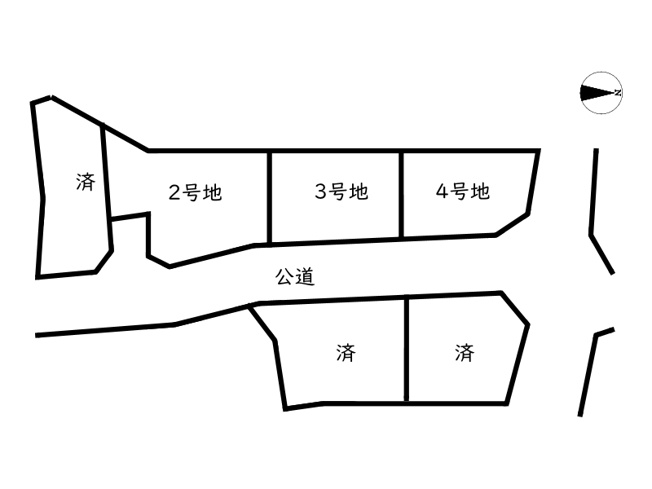 【区画図】 | 姫路市大津区天満／6区画