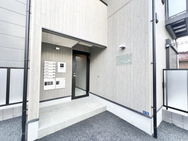 TKハイツ一番館のエントランス