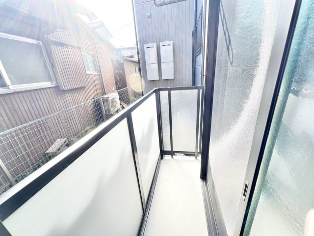 TKハイツ一番館のバルコニー