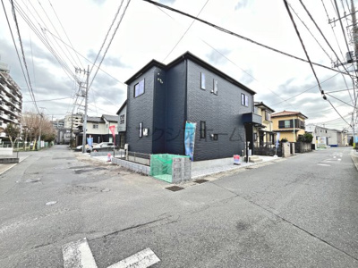 【前面道路含む現地写真】 | 入間市高倉1丁目・全4棟　新築一戸建　1号棟