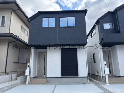 【外観】 | 神戸市垂水区神陵台8丁目　新築戸建2号棟　仲介手数料無料！ | 建物外観を気になさる方へ、見た目の良い物件です