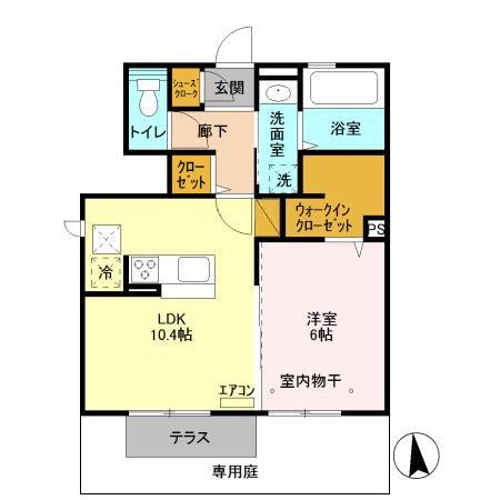 クラベールの間取り