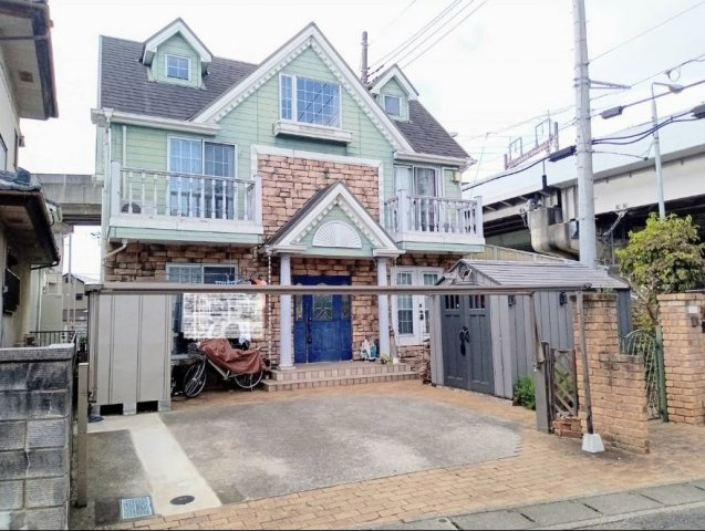 小山市西城南1丁目の外観|可愛らしい外観です