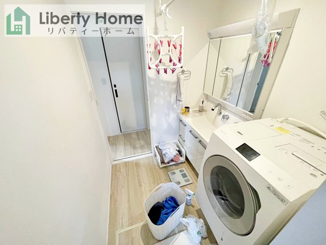 土浦市西根南2丁目　中古戸建の脱衣所