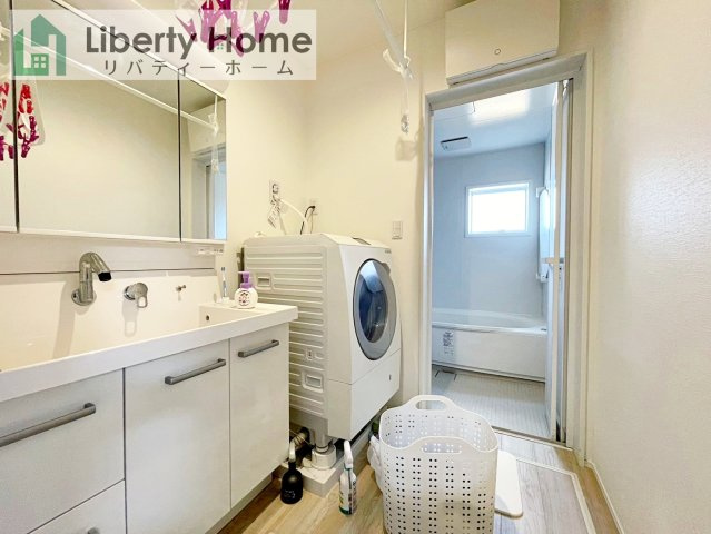 土浦市西根南2丁目　中古戸建の脱衣所