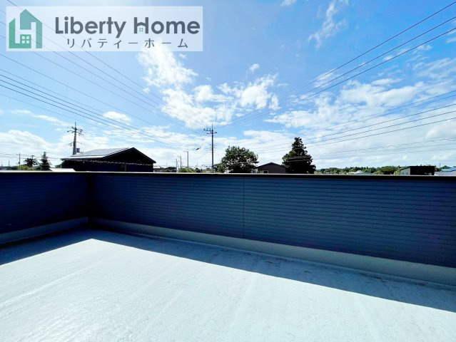 土浦市西根南2丁目　中古戸建のバルコニー