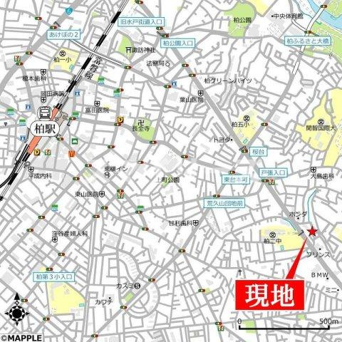 シャトレーゼ　Ａ棟 の地図
