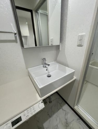 ルーラル五番館の独立洗面台